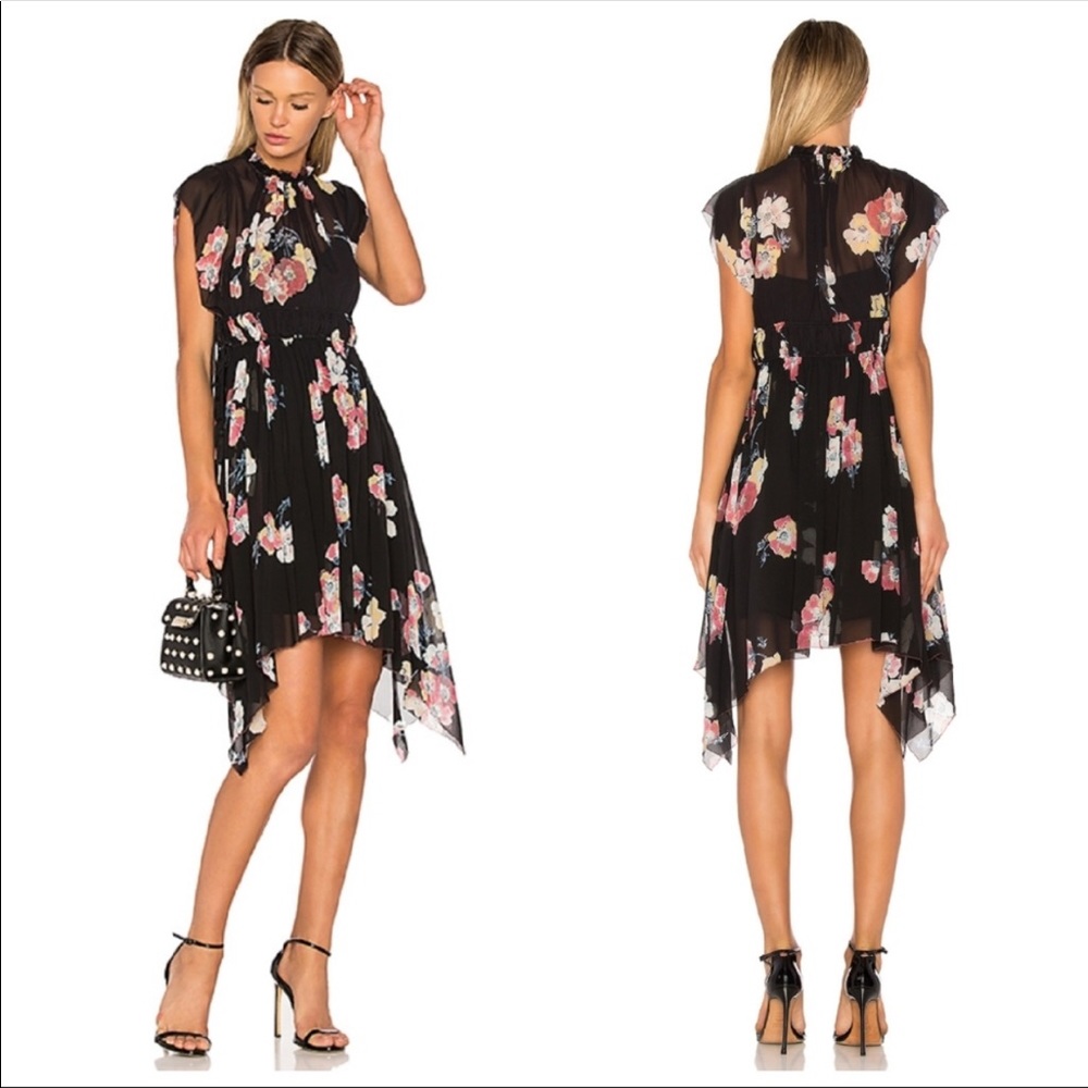 ULLA JOHNSON Luisa Floral Dress 4 $398 - Picture 1 of 4